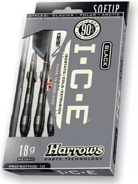Harrows Black I.C.E. Zero 90% Tungsten 18 grams